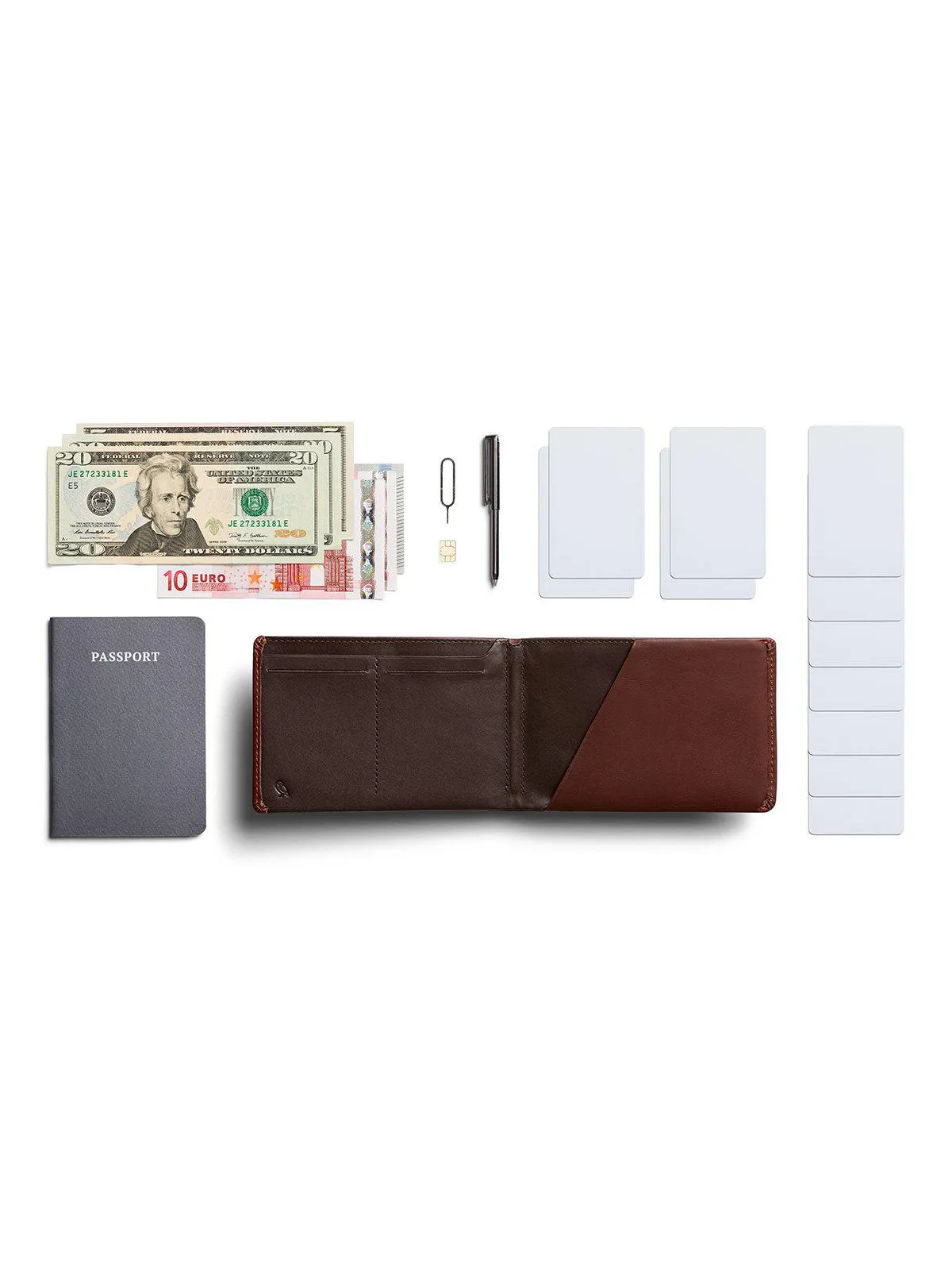Bellroy Travel Wallet Cocoa RFID