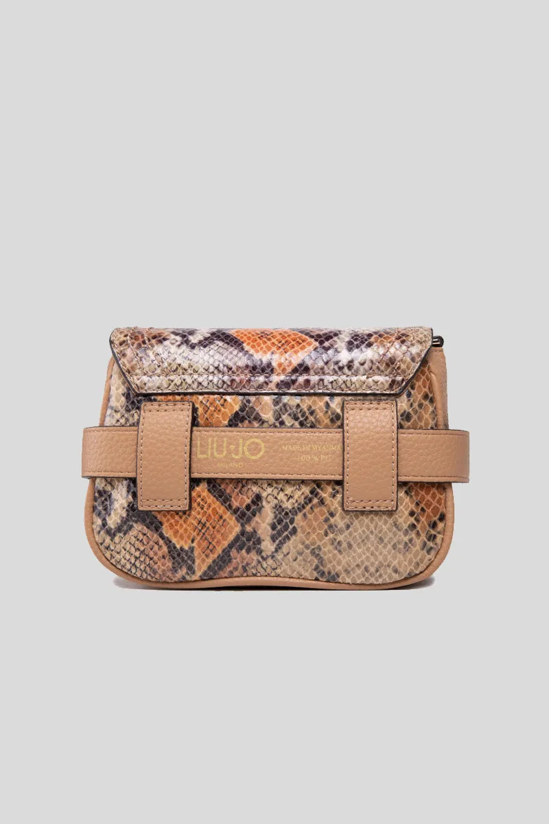 Belt Bag - Pitone Beige