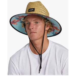BILLABONG TIDES PRINT STRAW LIFEGUARD HAT SPLASH