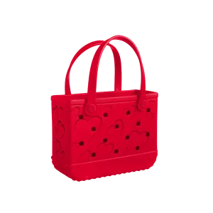Bitty Bogg® Bag - Conversation Hearts BRIGHT RED