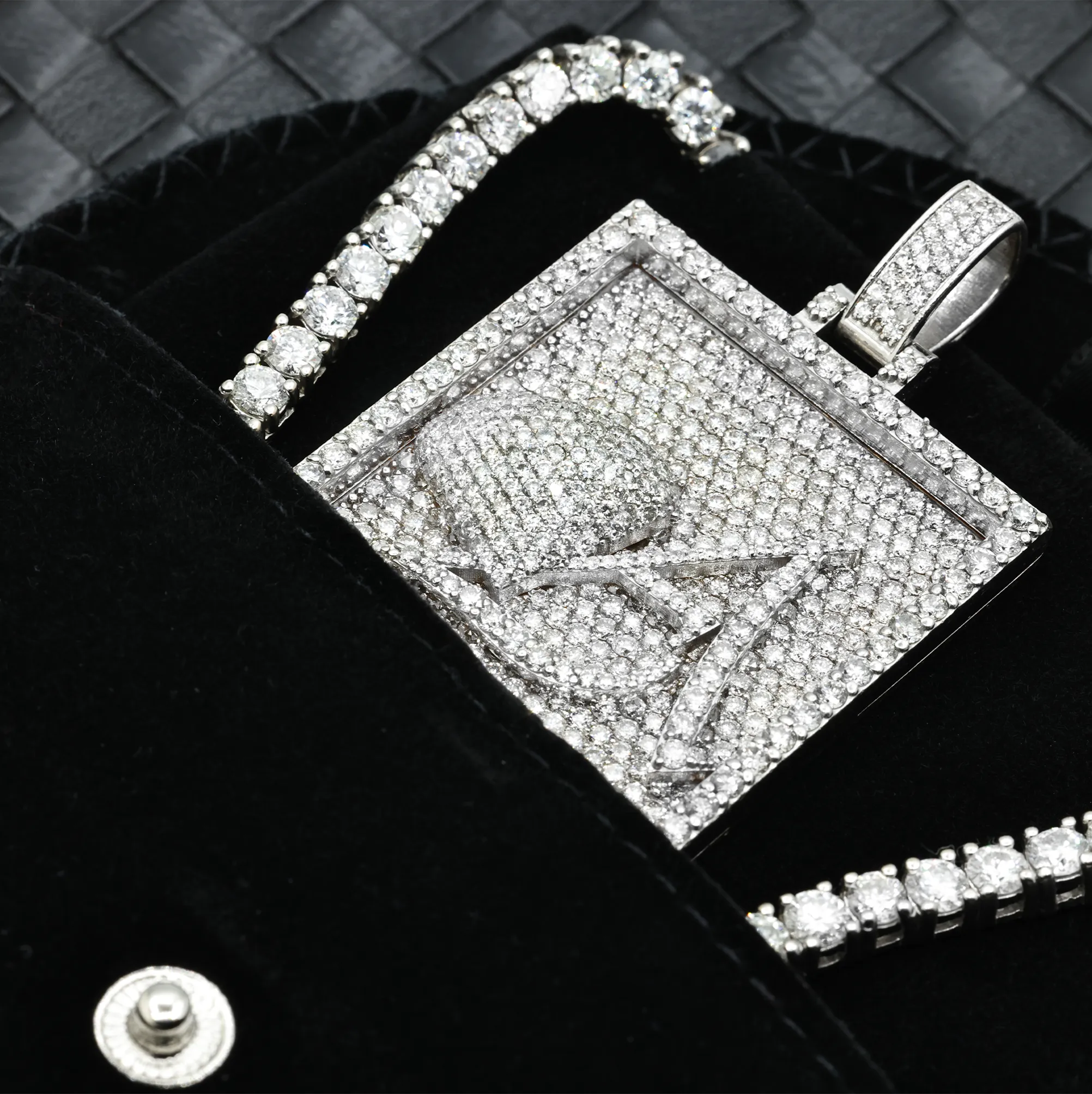 Black Avianne & Co. Single Jewelry Travel Pouch