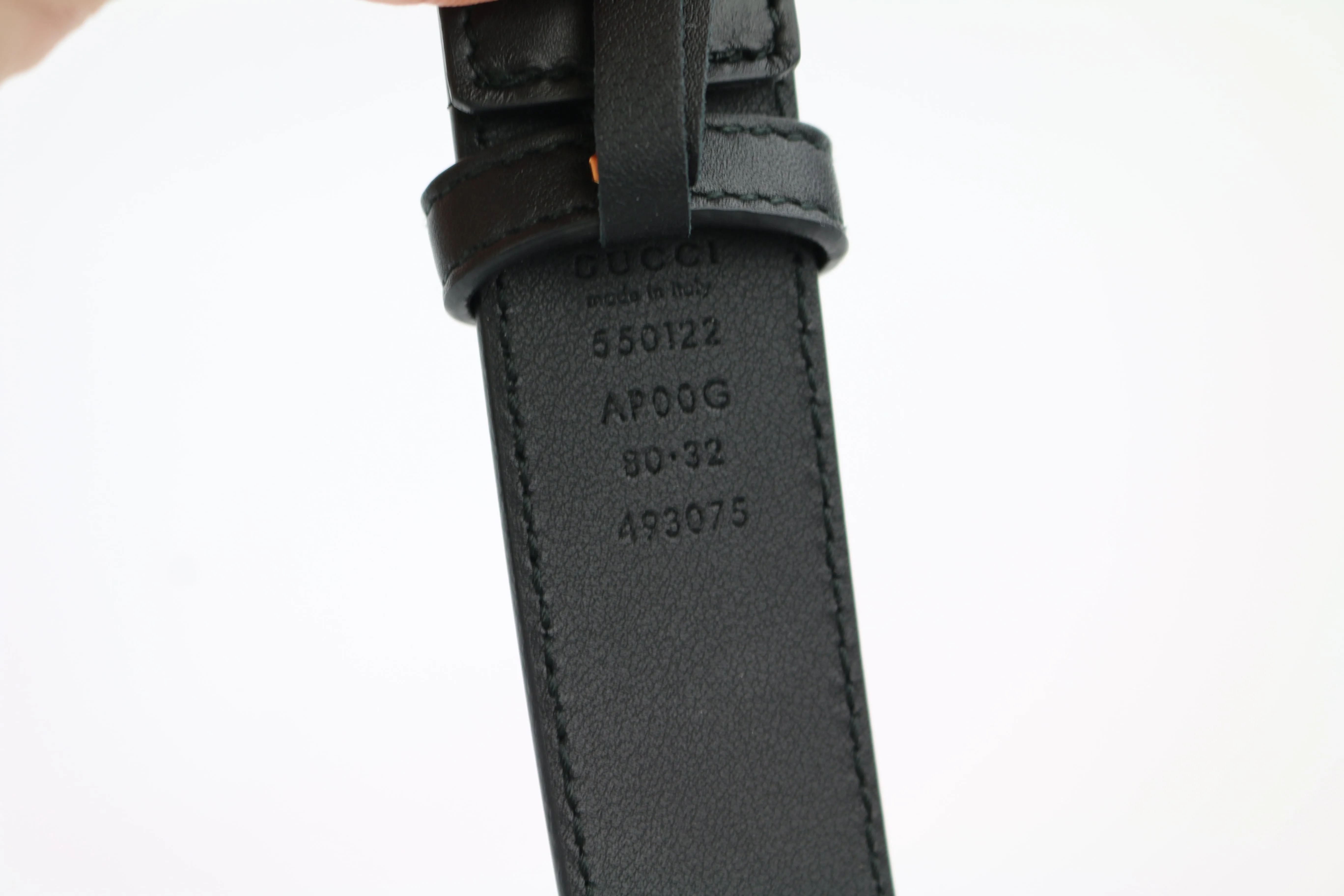 Black Calfskin 30mm Zumi Belt 80