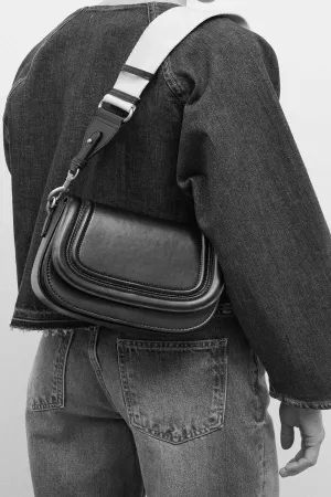 Black Cindy Crossbody Bag