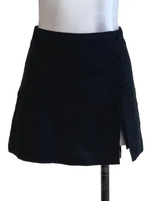 Black Flapped Skorts YHF