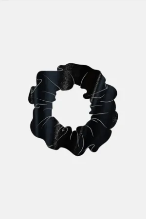 Black Mystique Scrunchie