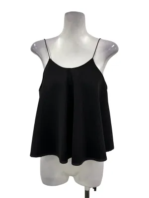 Black Striped Flare Cami Top