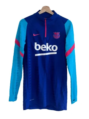 Blue Abstract Long Sleeve Shirt