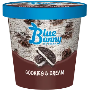 Blue Bunny - Cookies & Cream (Pint)