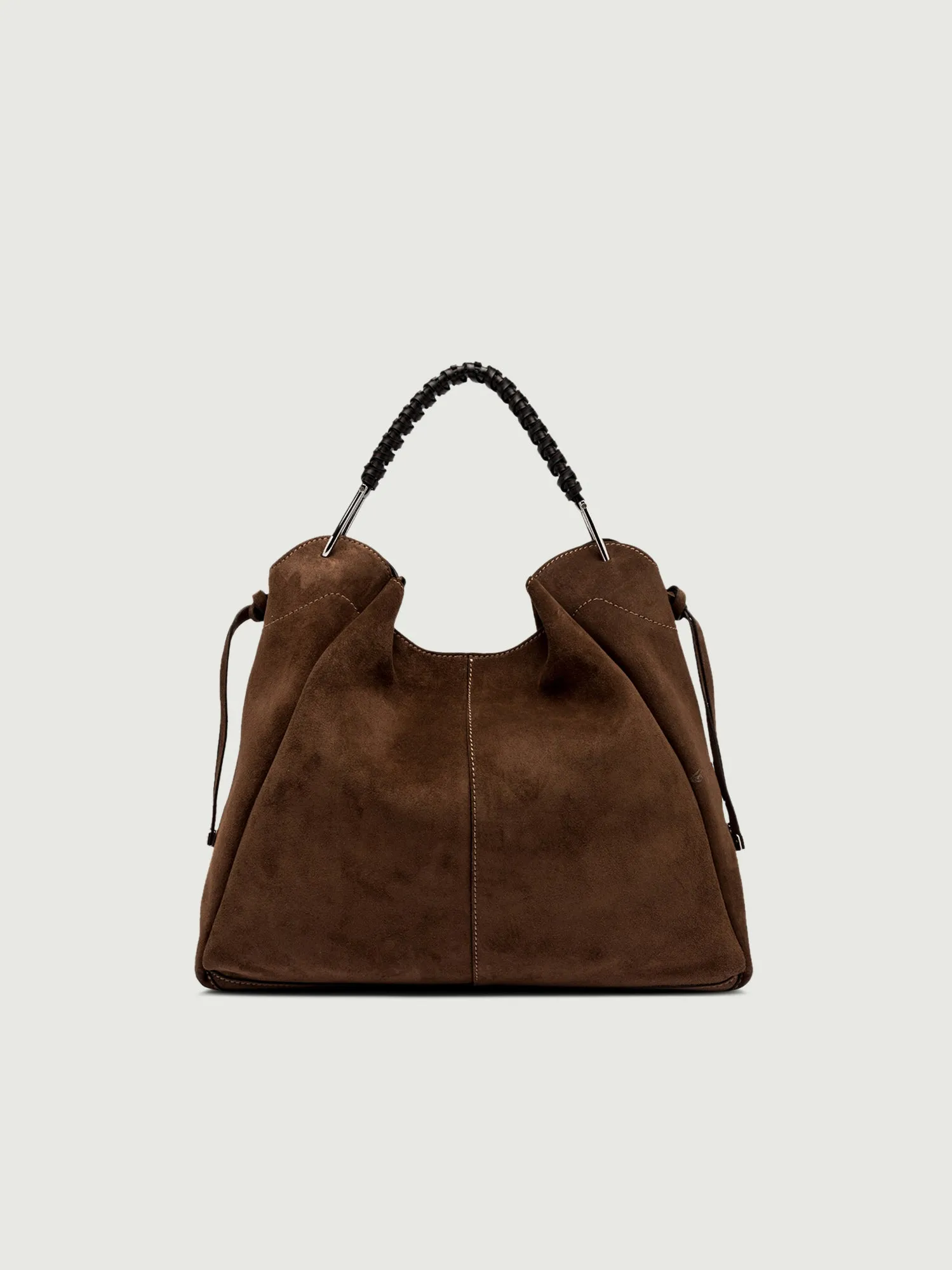 BORSA ERA IN CAMOSCIO CHOCOLATE