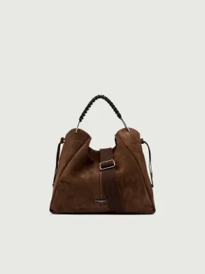 BORSA ERA IN CAMOSCIO CHOCOLATE