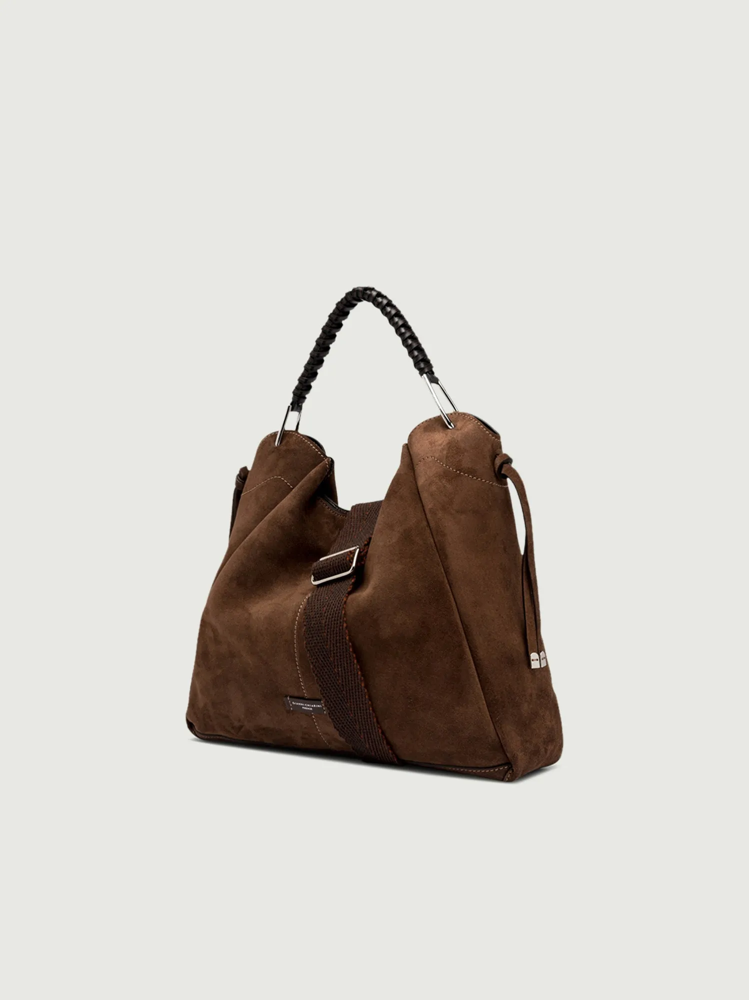BORSA ERA IN CAMOSCIO CHOCOLATE