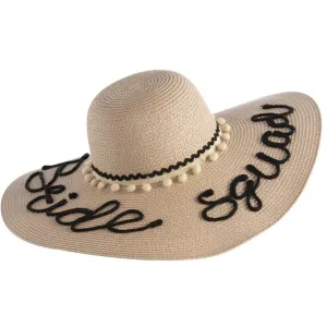 Bride Squad Sun Hat