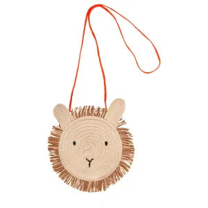 Bunny Face Straw Bag