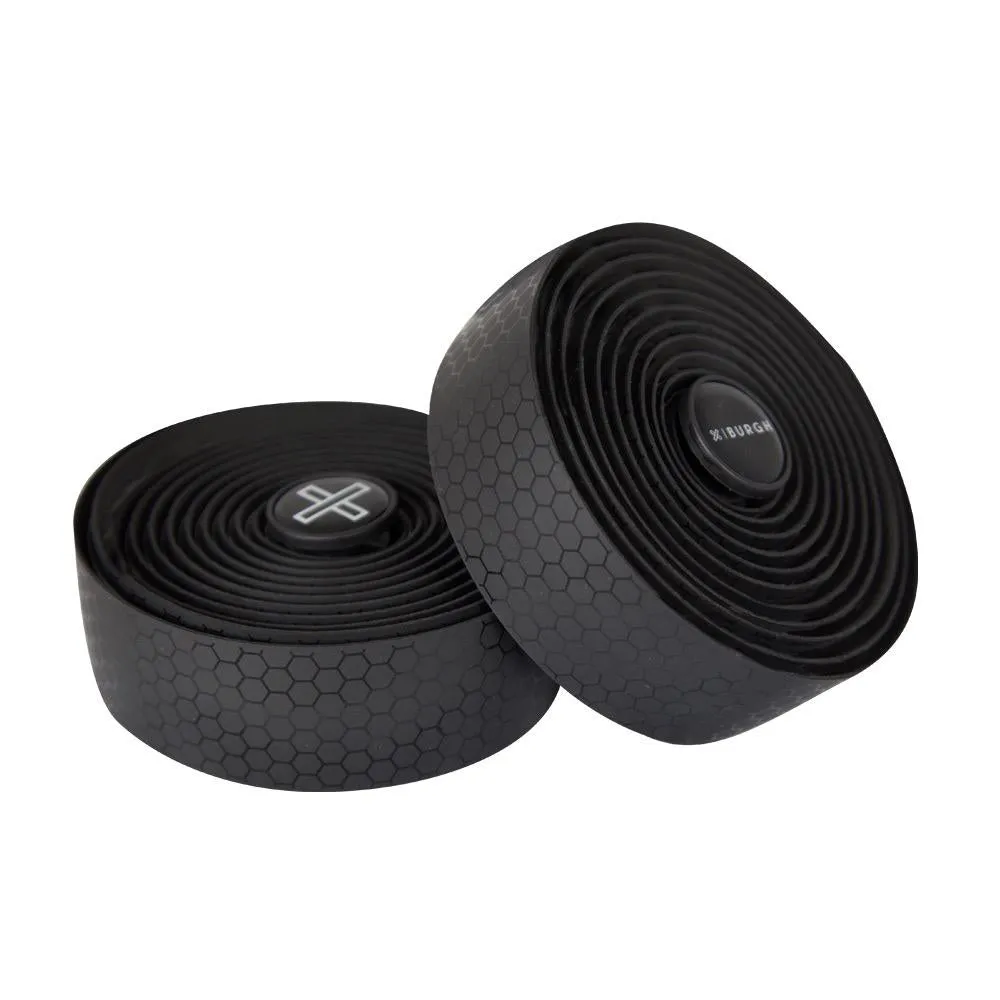 BURGH Designer Handlebar Tape - Hex - Stealth