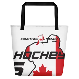 Canada Hockey & Lifestyle Beach Bag | by CountriesHockey.com