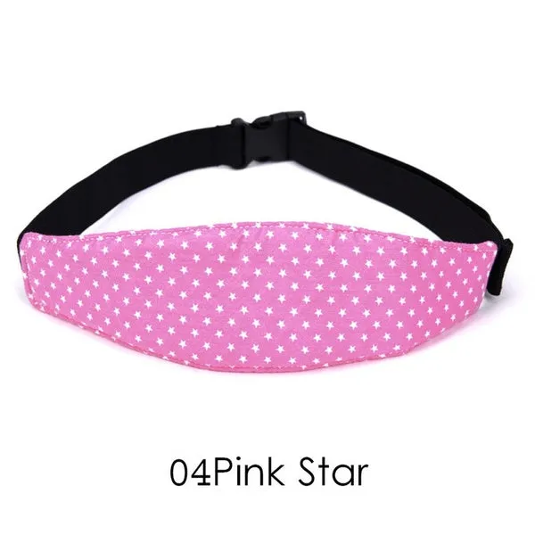 Car Adjustable Safety Seat Sleep Positioner Head Support Pram Stroller Fastening Belt Infants Baby