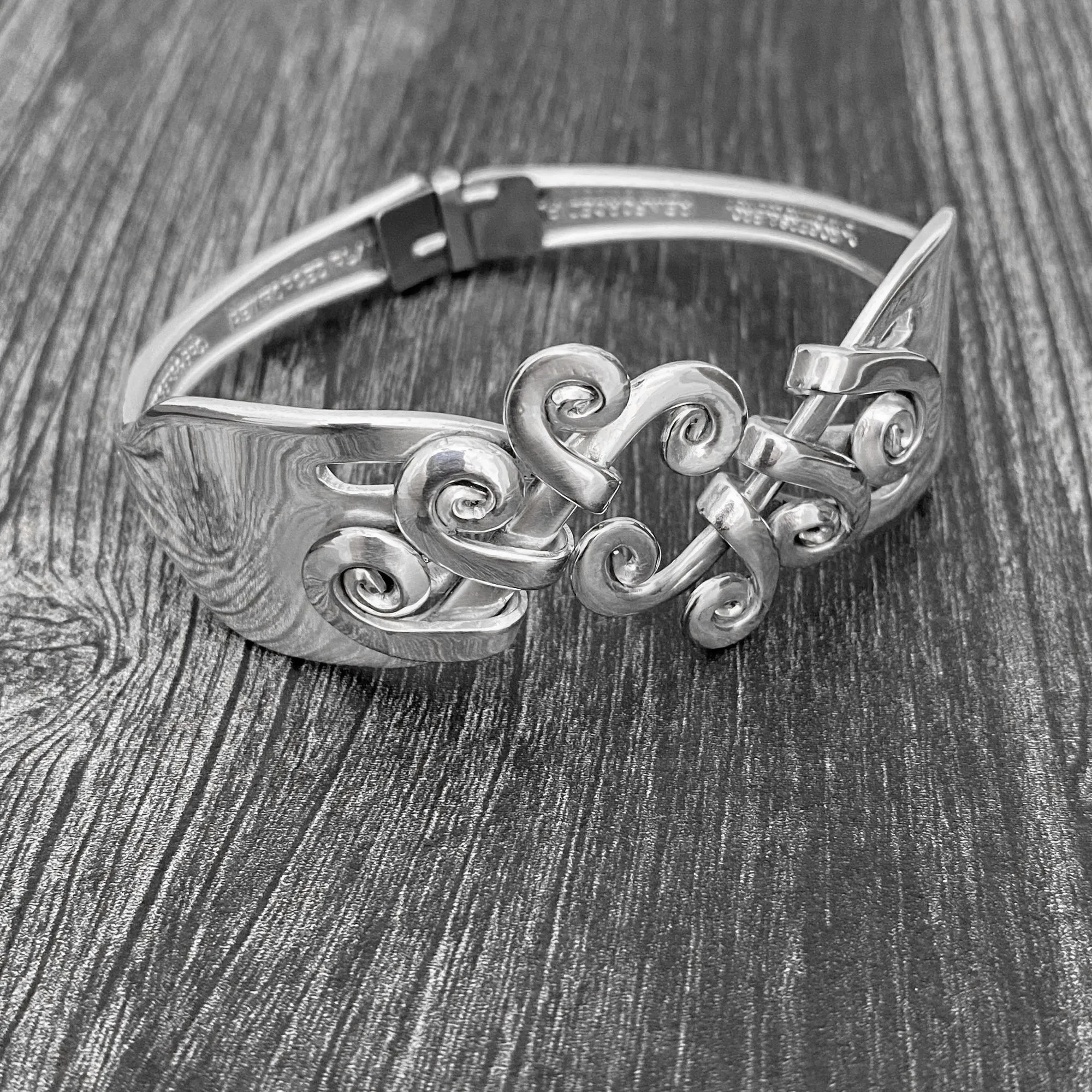 'Cascade' Double Fork Bracelet
