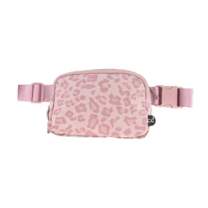 C.C. Belt Bag - Rose Leopard