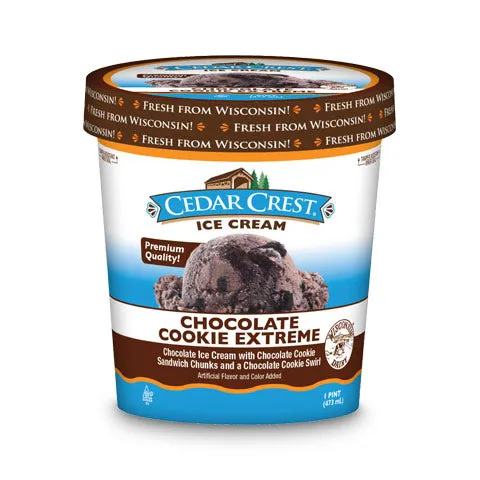 Cedar Crest Chocolate Cookie Extreme (Pint)