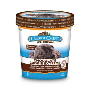 Cedar Crest Chocolate Cookie Extreme (Pint)
