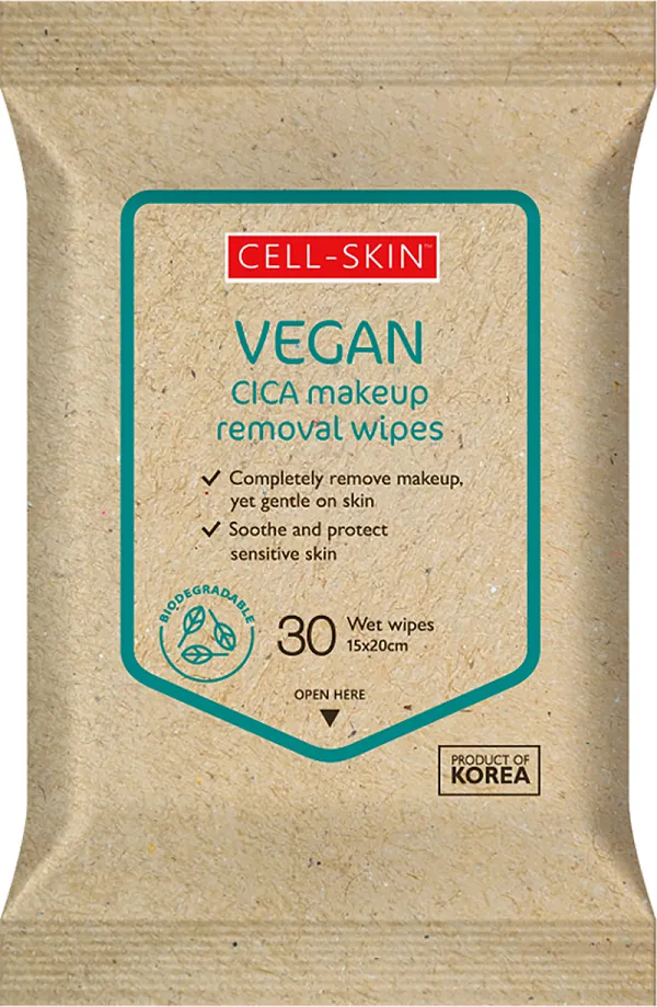 CELLSKIN Vegan Micellar Makeup Wipes