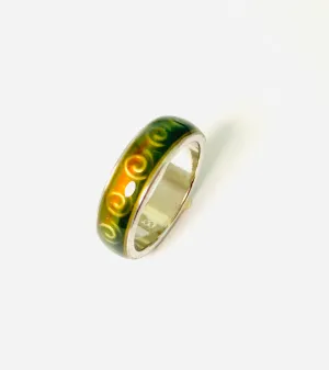 Celtic Spiral Mood Ring