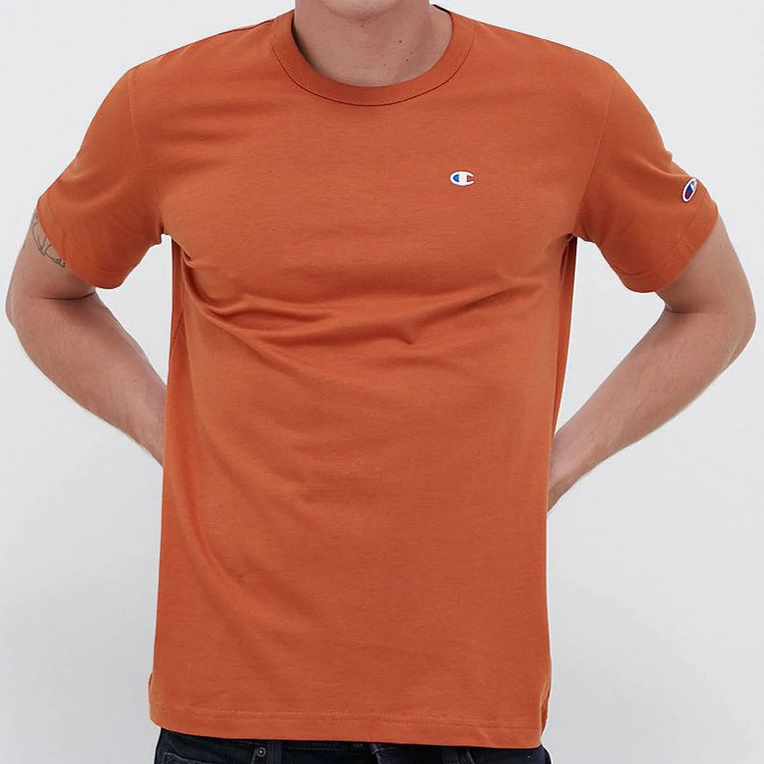 Champion Premium RWSS 1952 Crewneck T-Shirt Brown/Orange