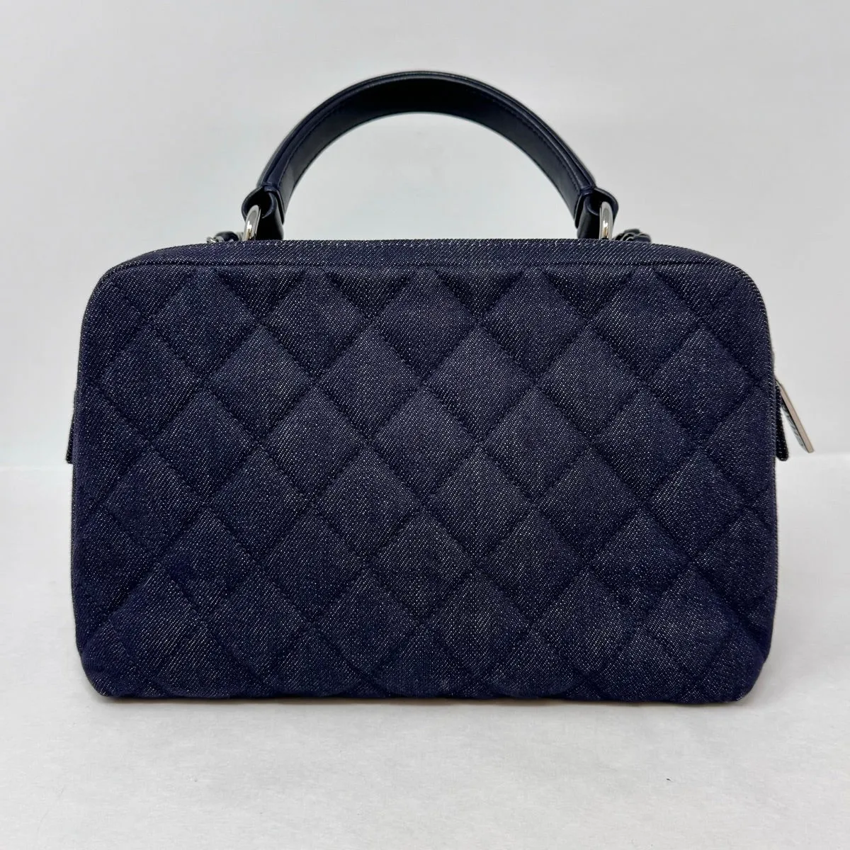 Chanel Denim Trendy CC Bowling  Bag