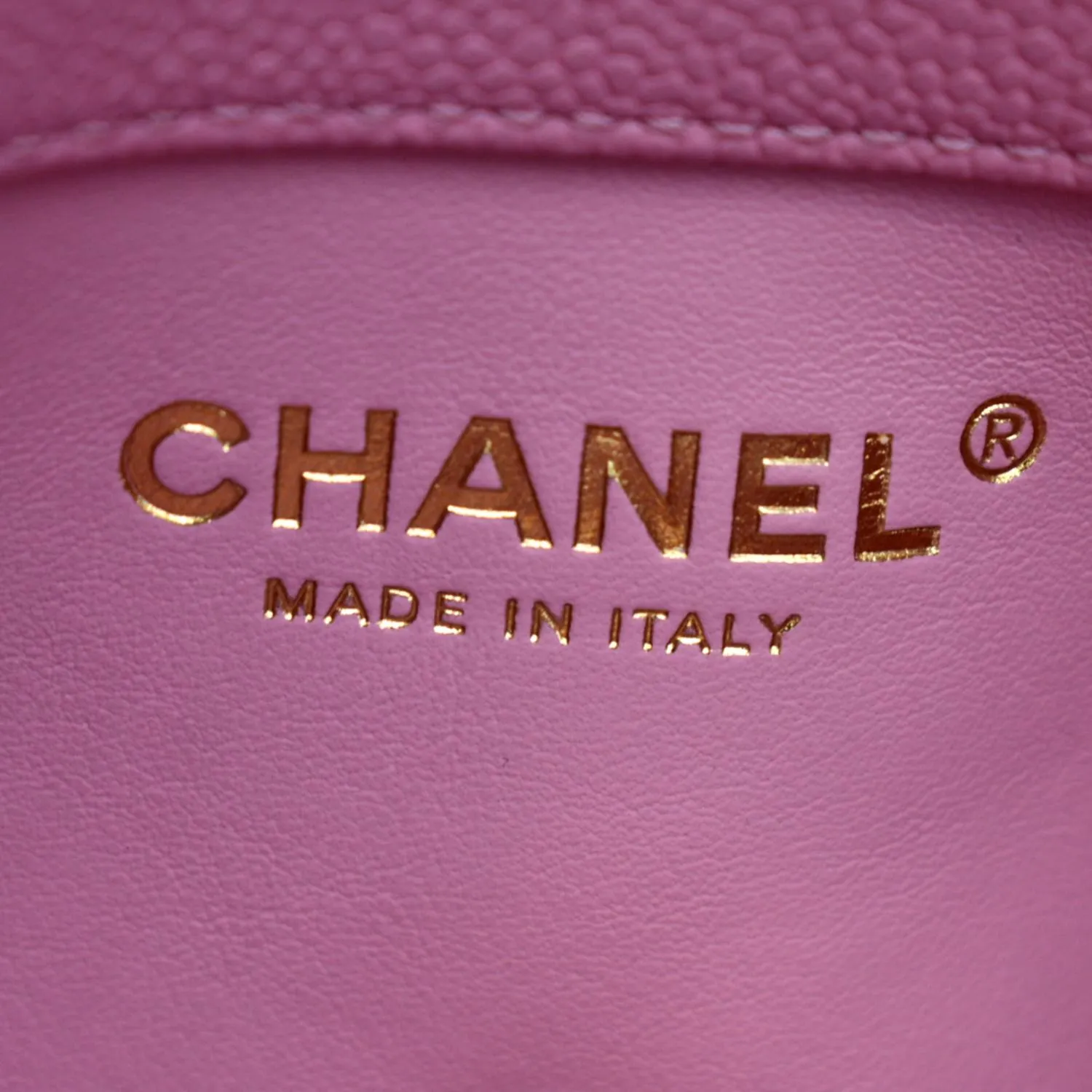 CHANEL Shiny Pick Me Up Flap Caviar Leather Belt Bag Pink
