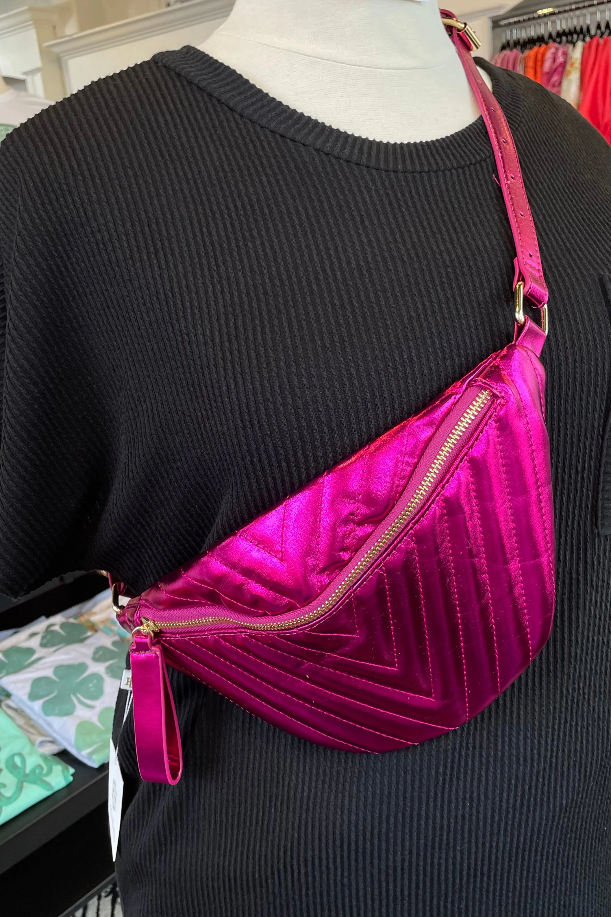 Charlotte Quilted Belt Bag
