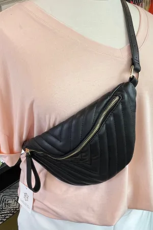 Charlotte Quilted Belt Bag
