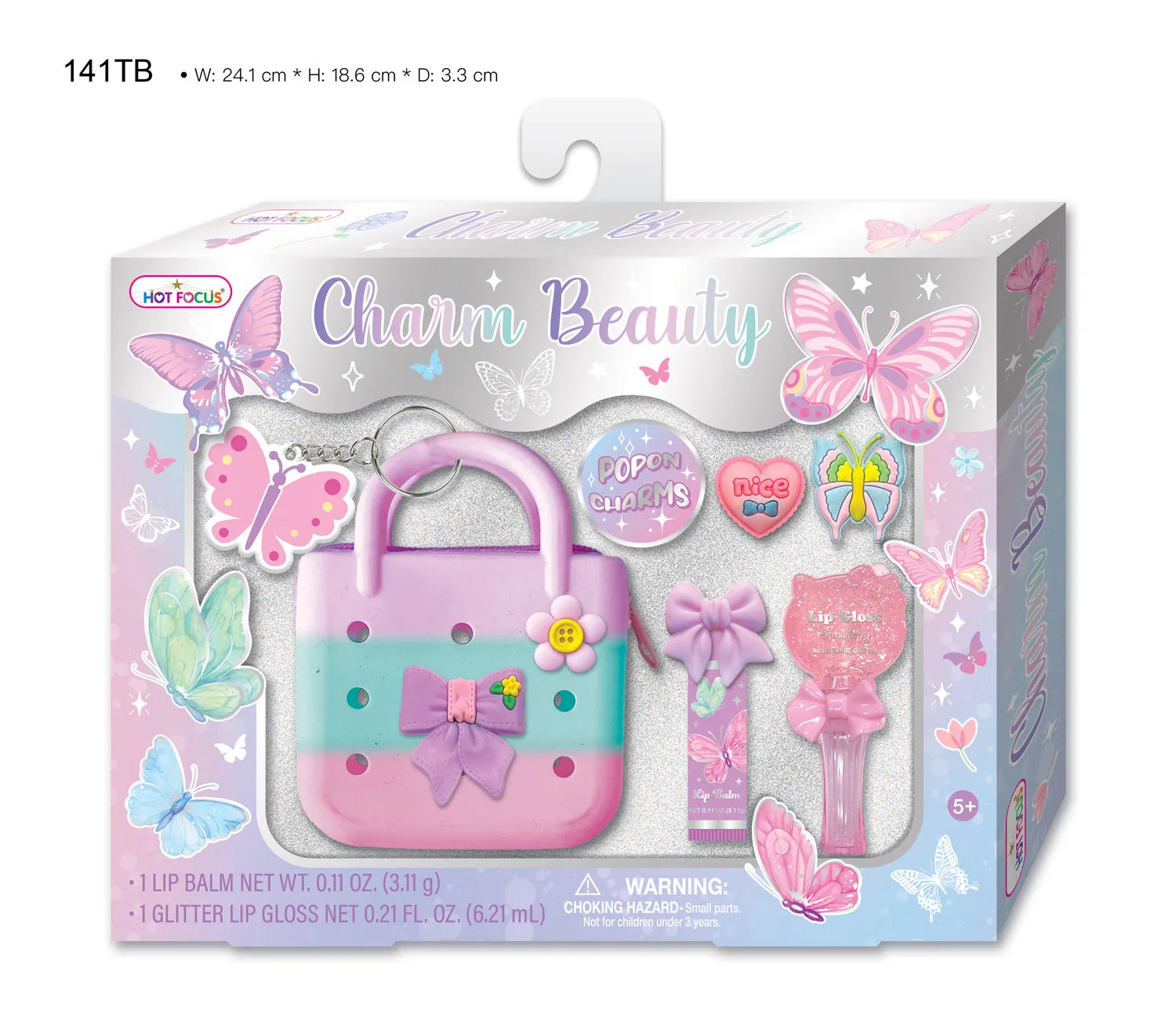 Charm Beauty - Tie Dye Butterfly