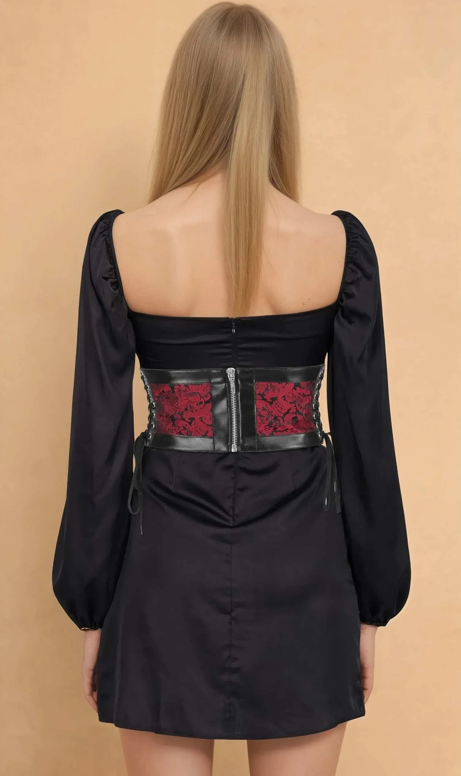 Chele Corset Inspired Brocade Belt