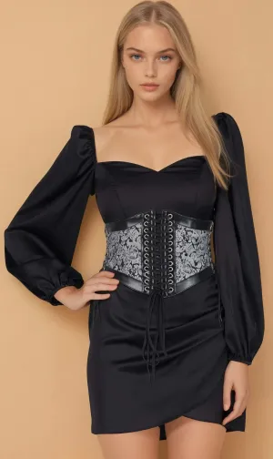 Chele Corset Inspired Brocade Belt
