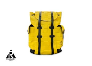 Christopher MM Damier Backpack "Yellow Leather"