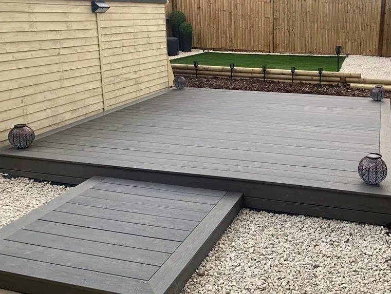 Cladco Nordeck Premium PVC-ASA Woodgrain Effect Bullnose Board - 3.6m (All Colours)