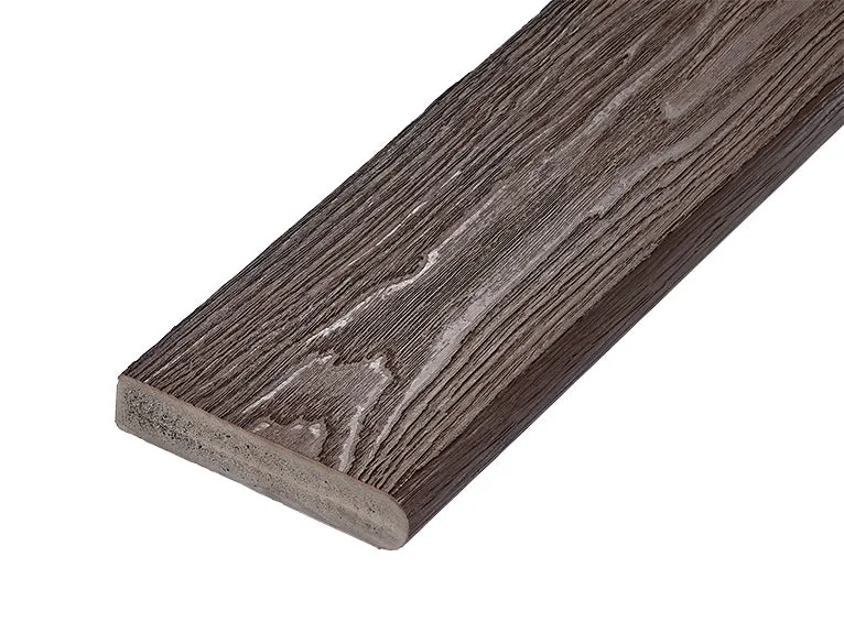 Cladco Nordeck Premium PVC-ASA Woodgrain Effect Bullnose Board - 3.6m (All Colours)