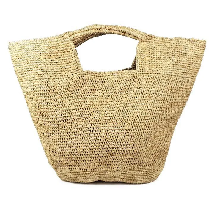 Club Carryall Straw Bag