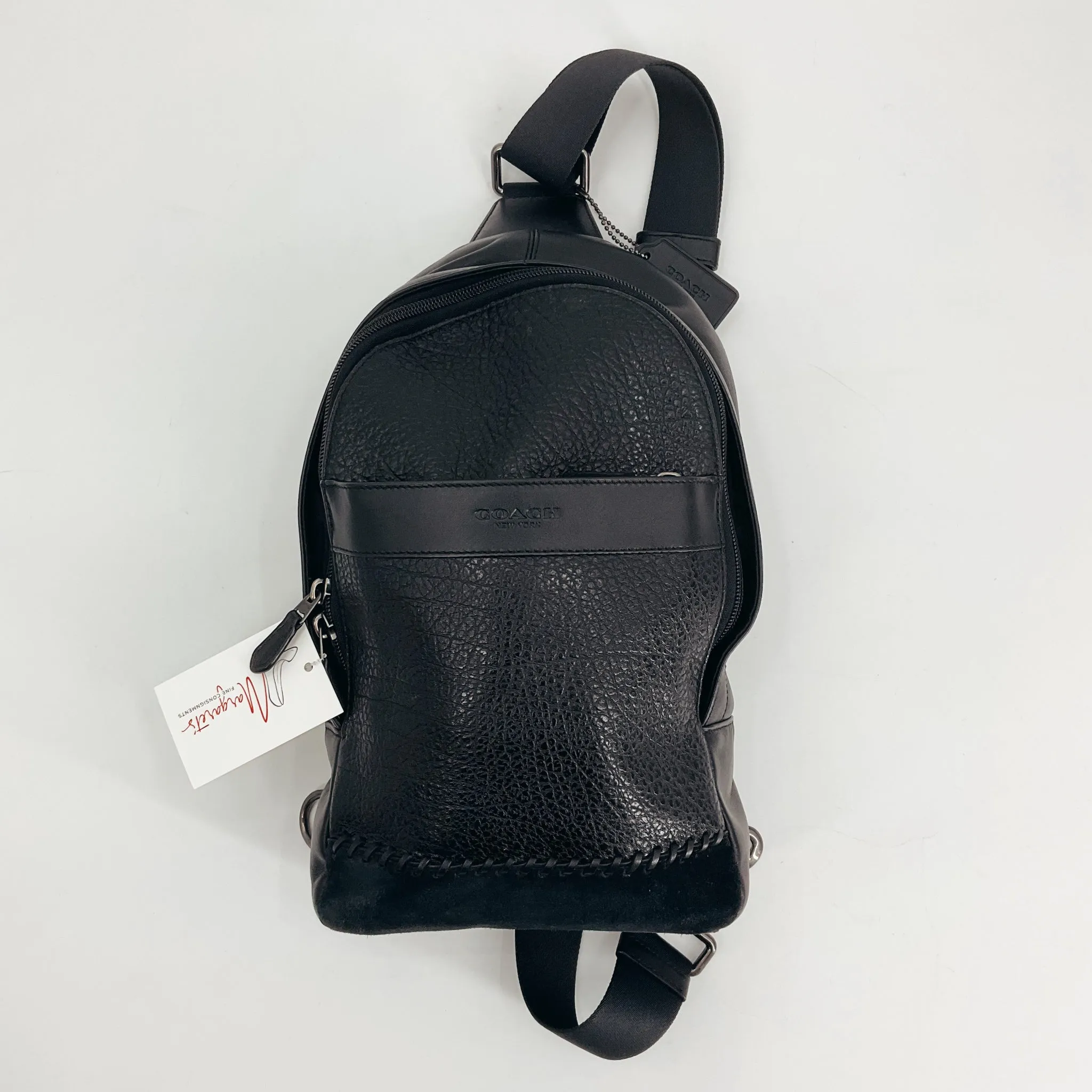 Coach Black Solid Backpack