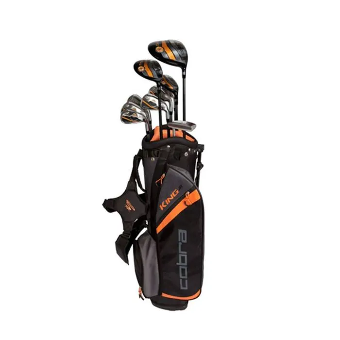 Cobra King Jr Golf Set - Right Hand - 7 Clubs   Bag (Age 10-12 Year)