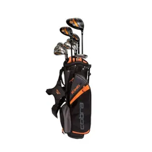 Cobra King Jr Golf Set - Right Hand - 7 Clubs   Bag (Age 10-12 Year)