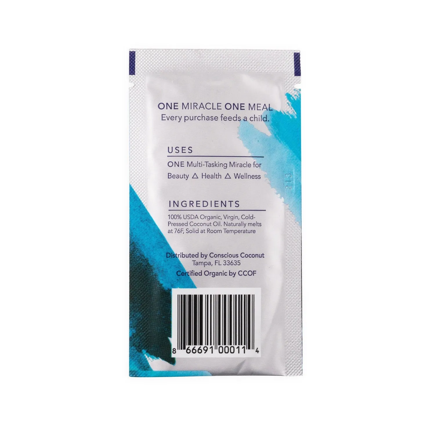 Coconut Oil "Mindful Mini Pouch' (10 Travel Packets)
