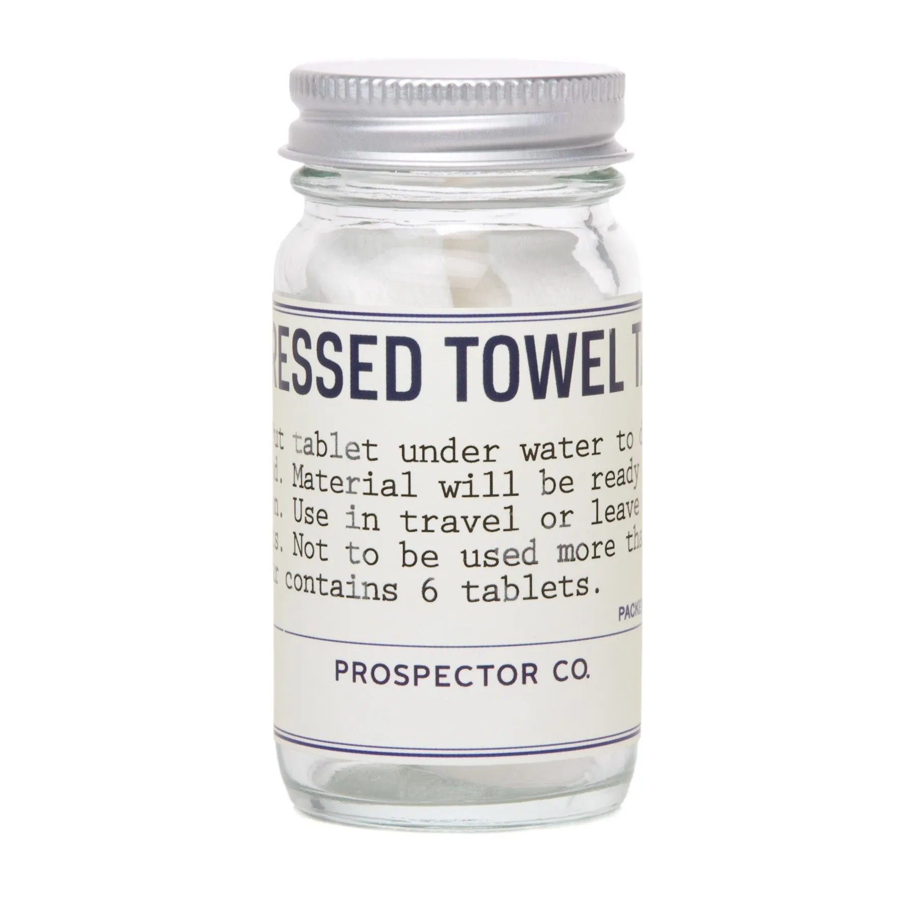 Compressed Towel Tablets