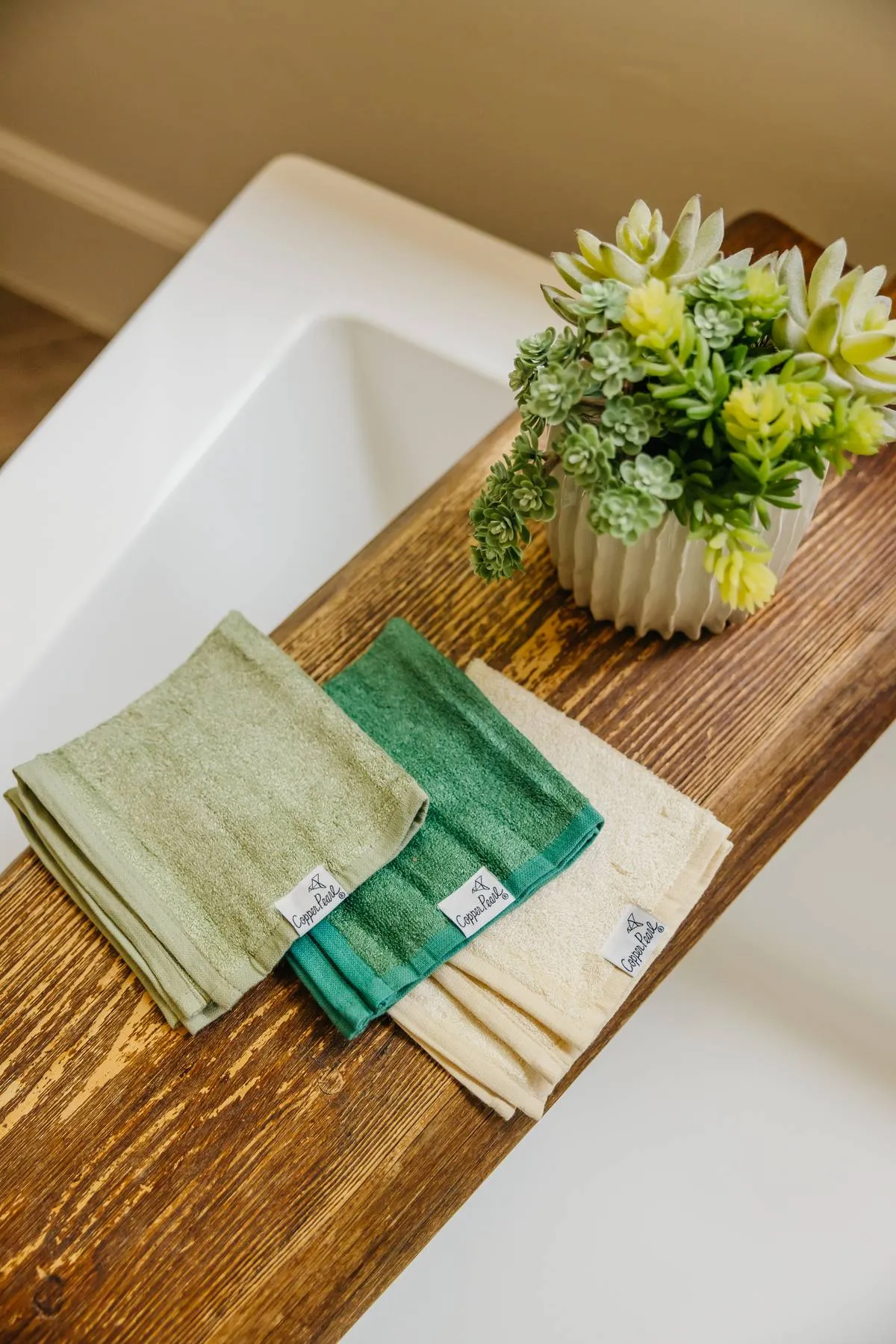 Copper Pearl - Wash Cloths 6pk - Haven