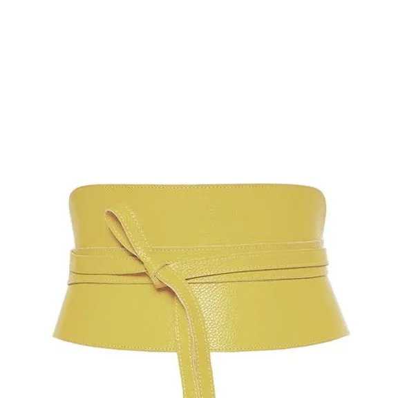 Corset Belt - Limoncello Yellow - Special Order