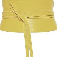 Corset Belt - Limoncello Yellow - Special Order