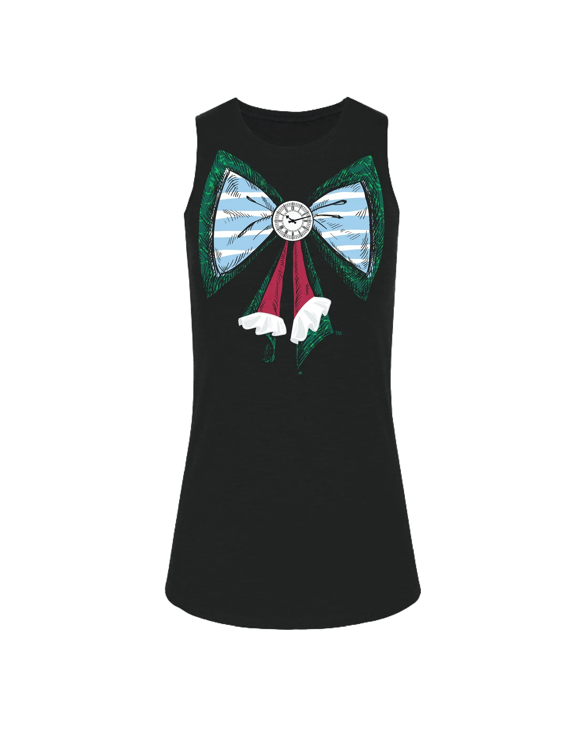 Croc and Clock Bow