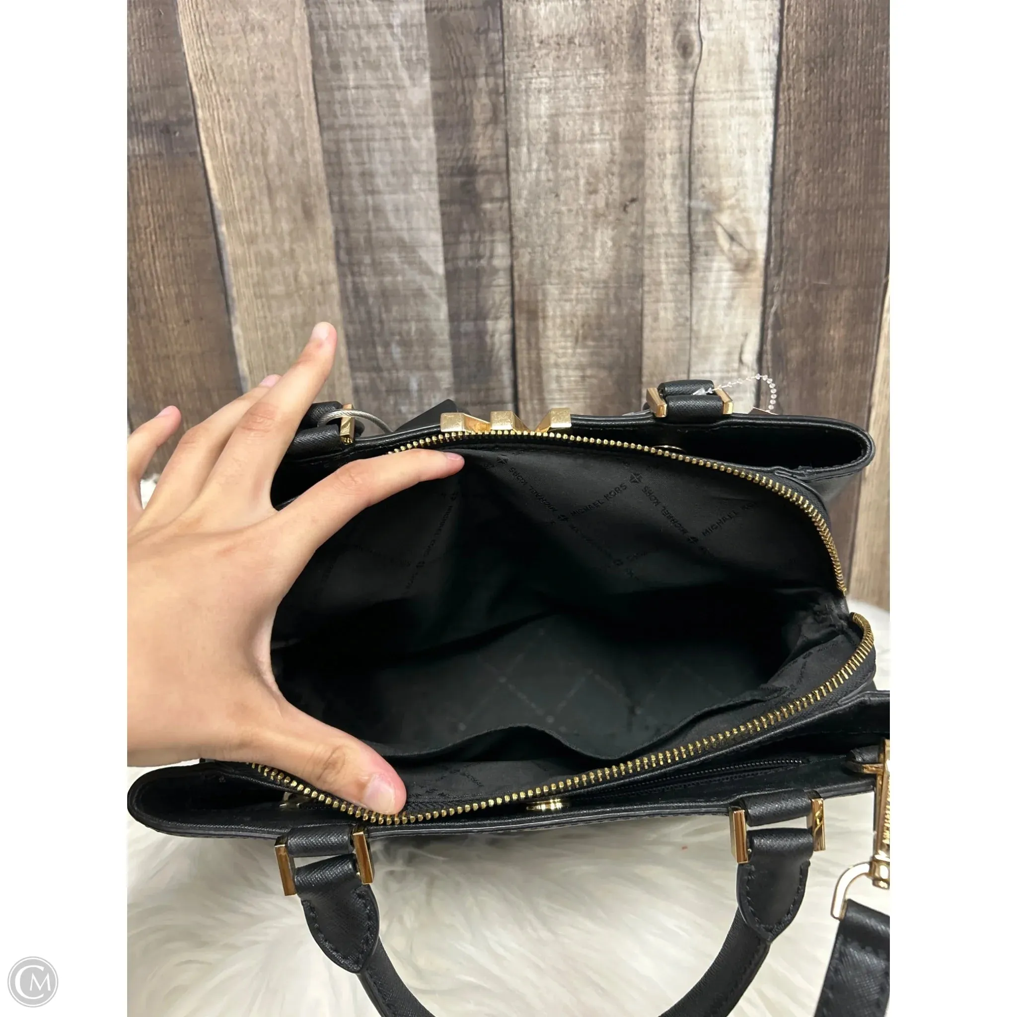 Crossbody Designer By Michael Kors, Size: Medium