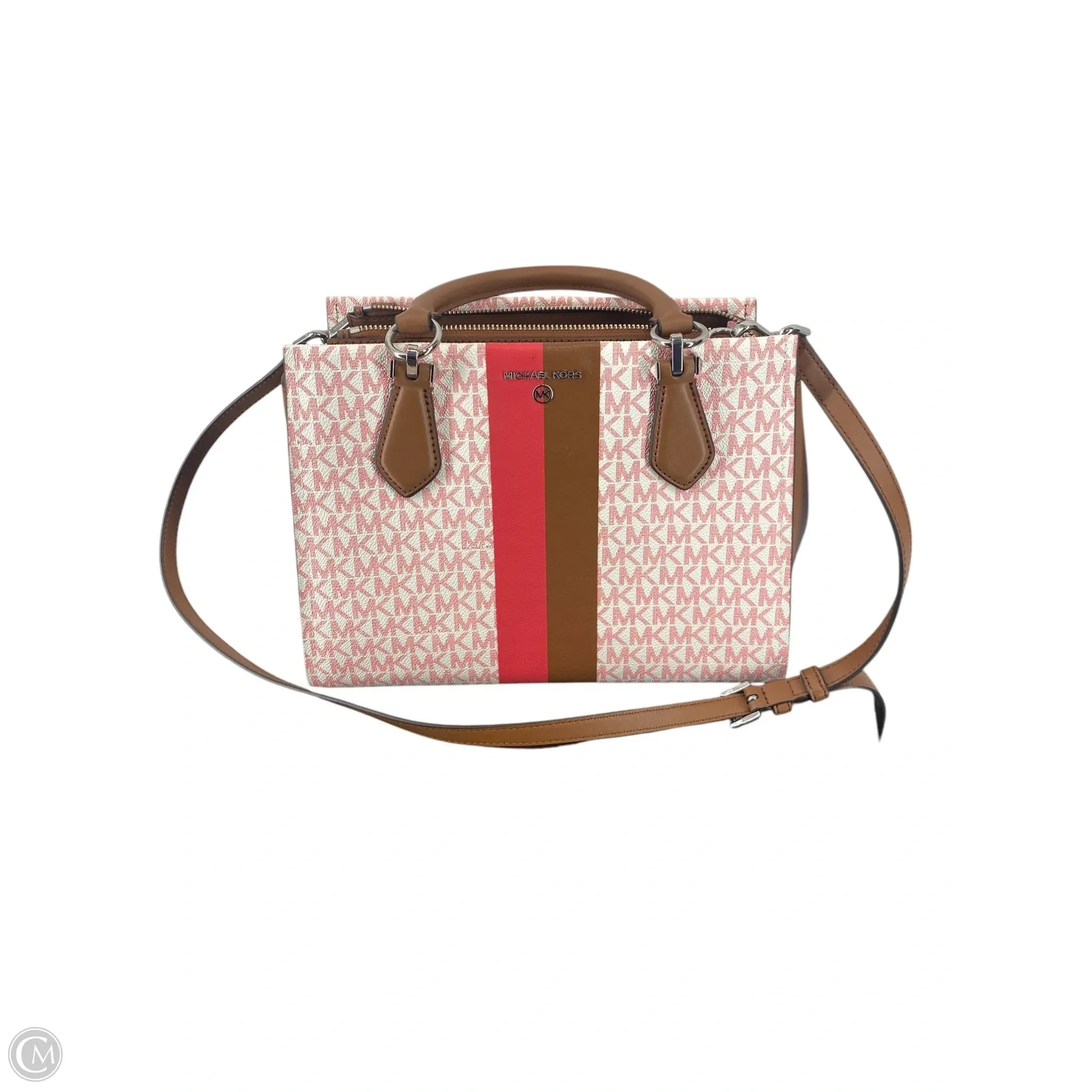 Crossbody Designer By Michael Kors, Size: Medium