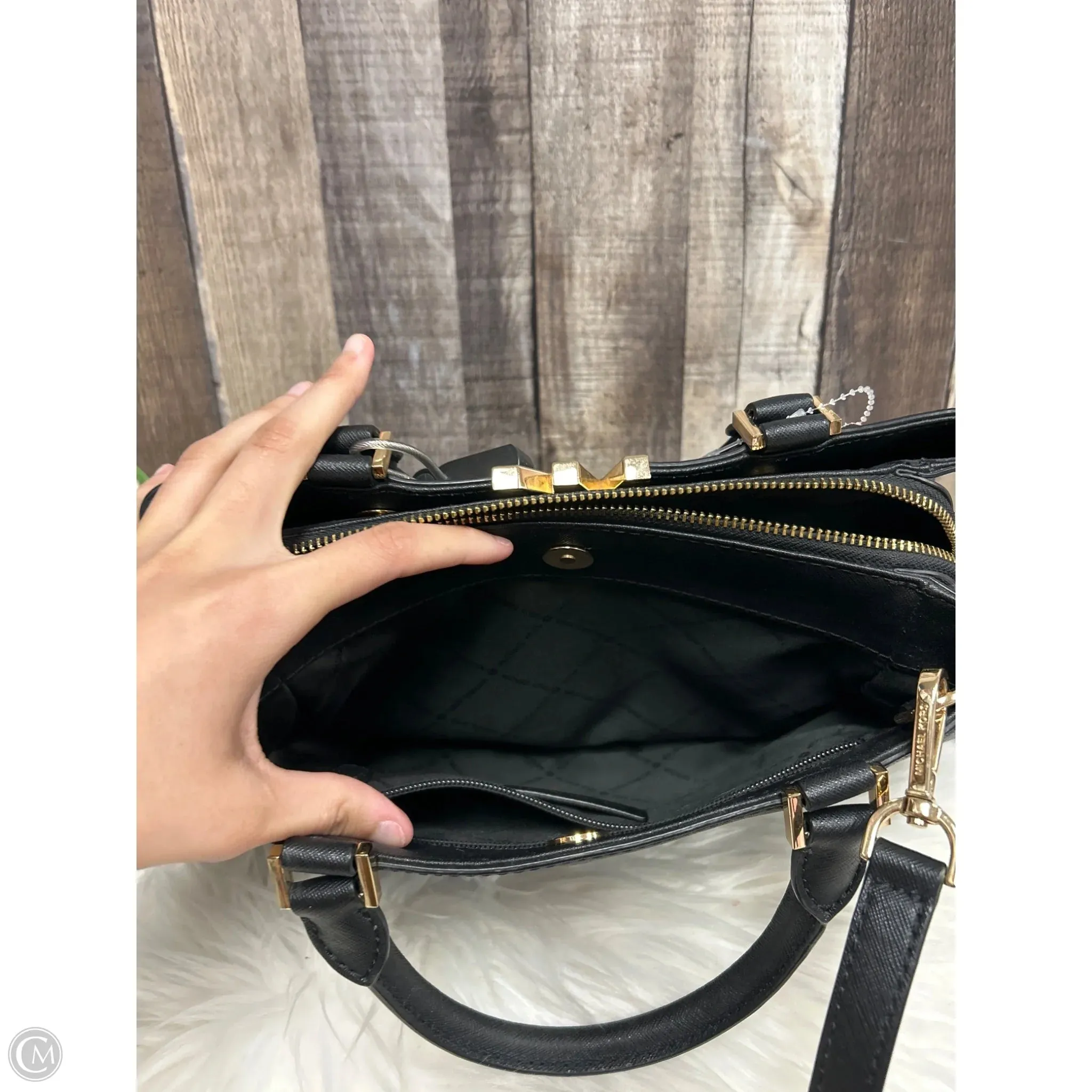 Crossbody Designer By Michael Kors, Size: Medium